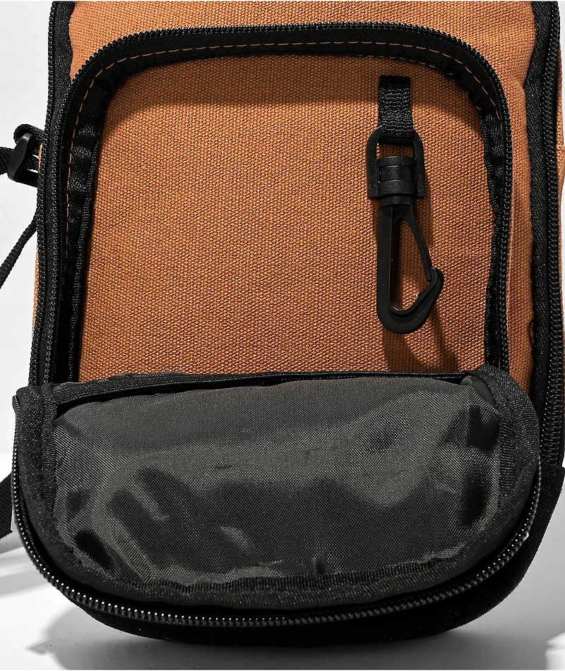 Broken Promises Cobweb Tan Crossbody Bag