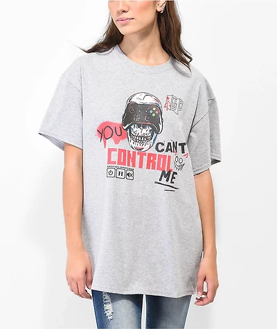 Broken Promises Controller Heather Grey T-Shirt