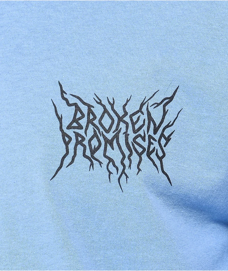 Broken Promises Corn Snake Blue Long Sleeve T-Shirt