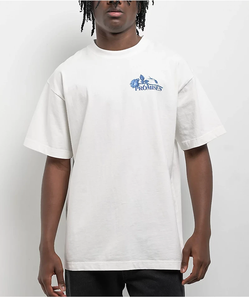Broken Promises Cowgirl White T-Shirt