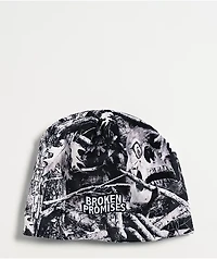 Broken Promises Cremation Grey Camo Skully Beanie