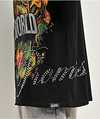 Broken Promises Cruel World Black T-Shirt