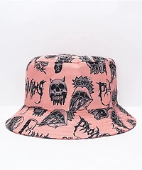 Broken Promises Crush Pink Bucket Hat