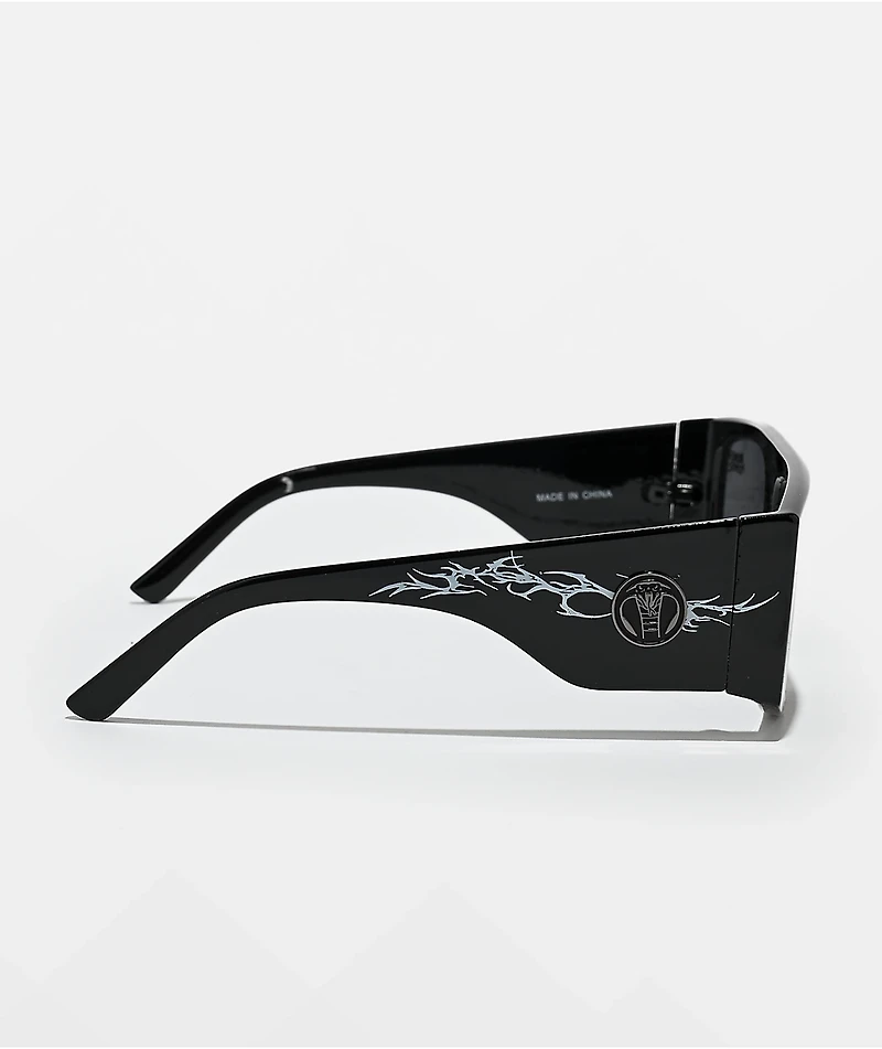Broken Promises Cyber Black Sunglasses