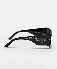 Broken Promises Cyber Black Sunglasses