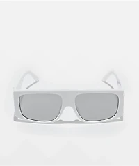 Broken Promises Cyber White Sunglasses