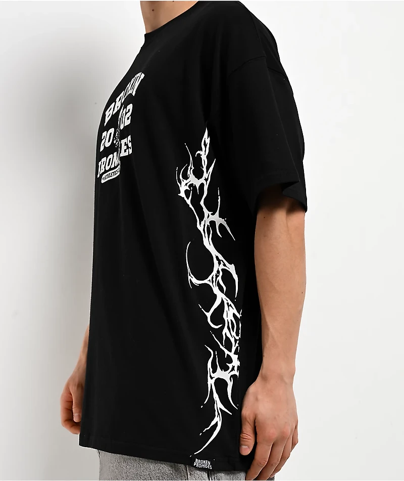 Broken Promises Cyberathletic Black T-Shirt