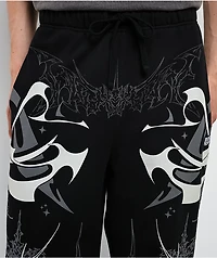 Broken Promises Cybercore Black Sweatpants