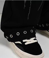 Broken Promises Cybercore Black Sweatpants