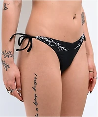 Broken Promises Cybersigilism High Leg Bikini Bottom