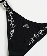 Broken Promises Cybersigilism High Leg Bikini Bottom