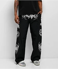Broken Promises Cybersport Black Windbreaker Pants