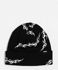 Broken Promises Cyberwire Black Beanie