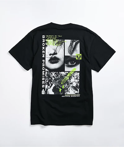 Broken Promises Deception Black T-Shirt