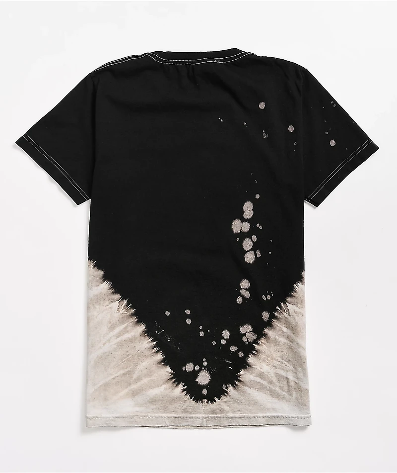 Broken Promises Devil Kiss Bleach Dye T-Shirt