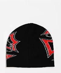 Broken Promises Devils Den Black Skully Beanie