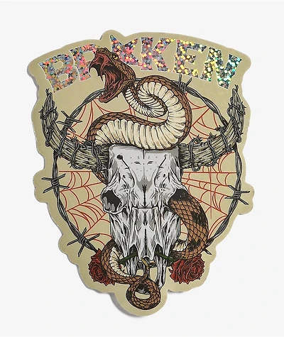 Broken Promises Diamondback Sticker