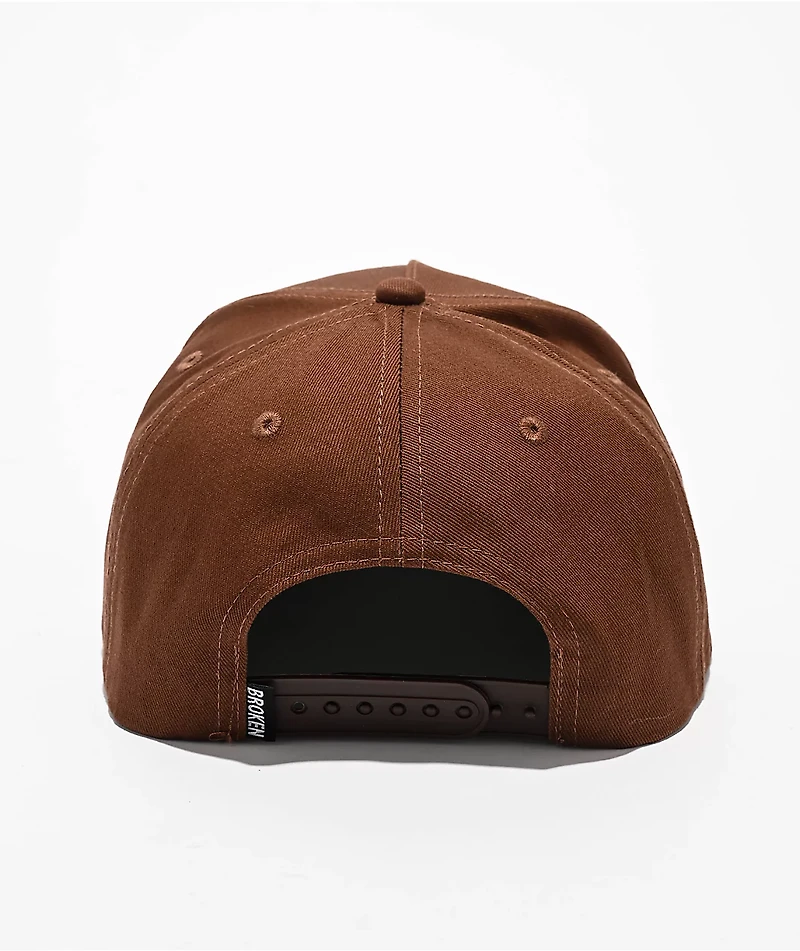 Broken Promises Doves Brown Snapback Hat