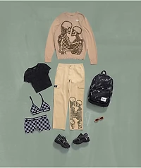 Broken Promises Embrace Khaki Cargo Pants