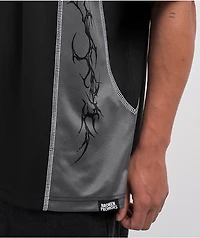 Broken Promises Emotional Sports Black & Grey Soccer Jersey