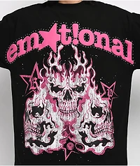Broken Promises Emotionality Black T-Shirt