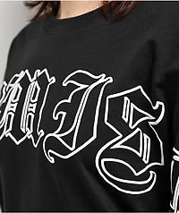 Broken Promises Enemy Crew Black Long Sleeve T-Shirt