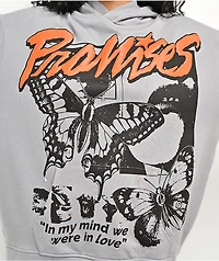 Broken Promises Eternally Grey Hoodie