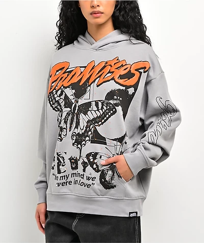 Broken Promises Eternally Grey Hoodie