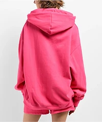 Broken Promises Faceless Pink Rhinestone Hoodie