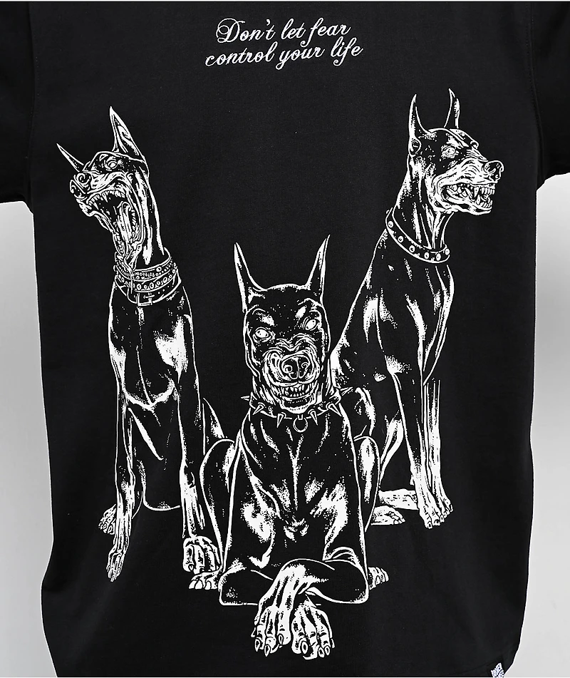 Broken Promises Fear Of Three Black T-Shirt