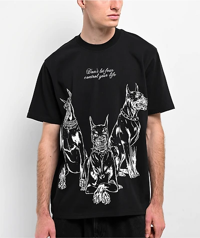 Broken Promises Fear Of Three Black T-Shirt