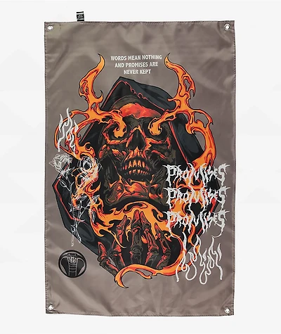 Broken Promises Fire Banner