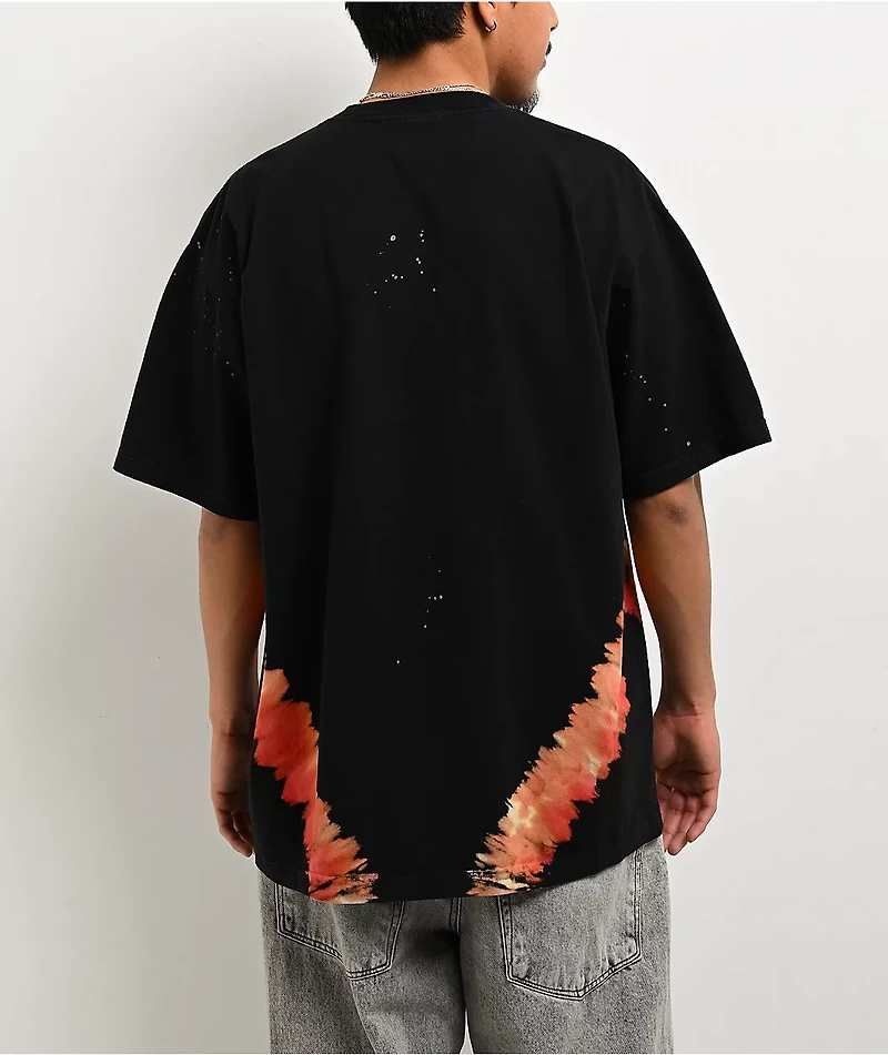 Broken Promises Fire Dancer Black T-Shirt