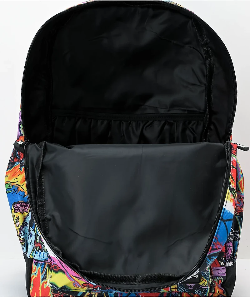 Broken Promises Forgiveness Red, Pink & Blue Backpack