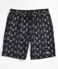 Broken Promises Fortunate Black Board Shorts
