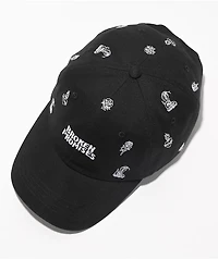 Broken Promises Fortune Black Strapback Hat