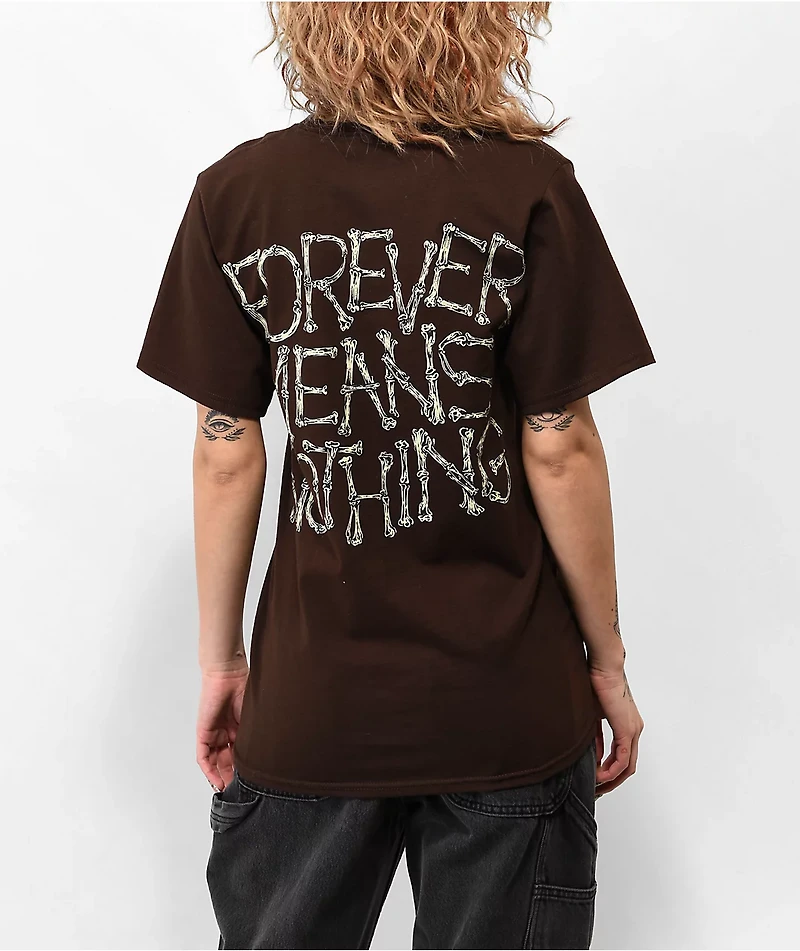 Broken Promises Fracture Brown T-Shirt