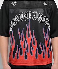 Broken Promises Frenemy Black Football Jersey