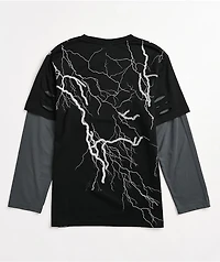 Broken Promises Gates Of Hell Stacked Long Sleeve T-Shirt