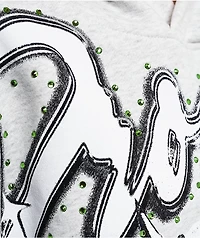 Broken Promises Get A Grip Heather Grey Hoodie