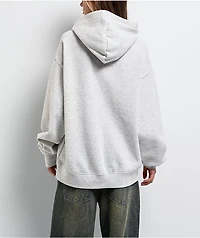 Broken Promises Get A Grip Heather Grey Hoodie