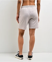 Broken Promises Gothic Natural Mesh Shorts