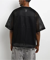 Broken Promises Graveyard Black Crop Football Jersey