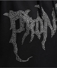Broken Promises Graveyard Horn Black Hoodie
