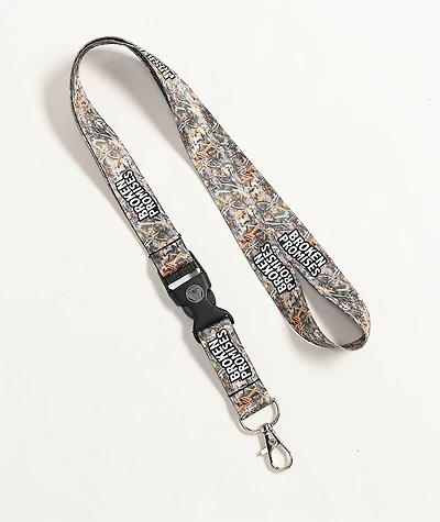 Broken Promises Haunted Woods Camo Lanyard