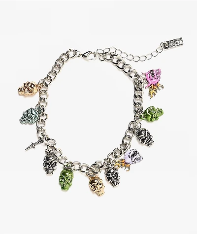 Broken Promises Headcase Charm Bracelet