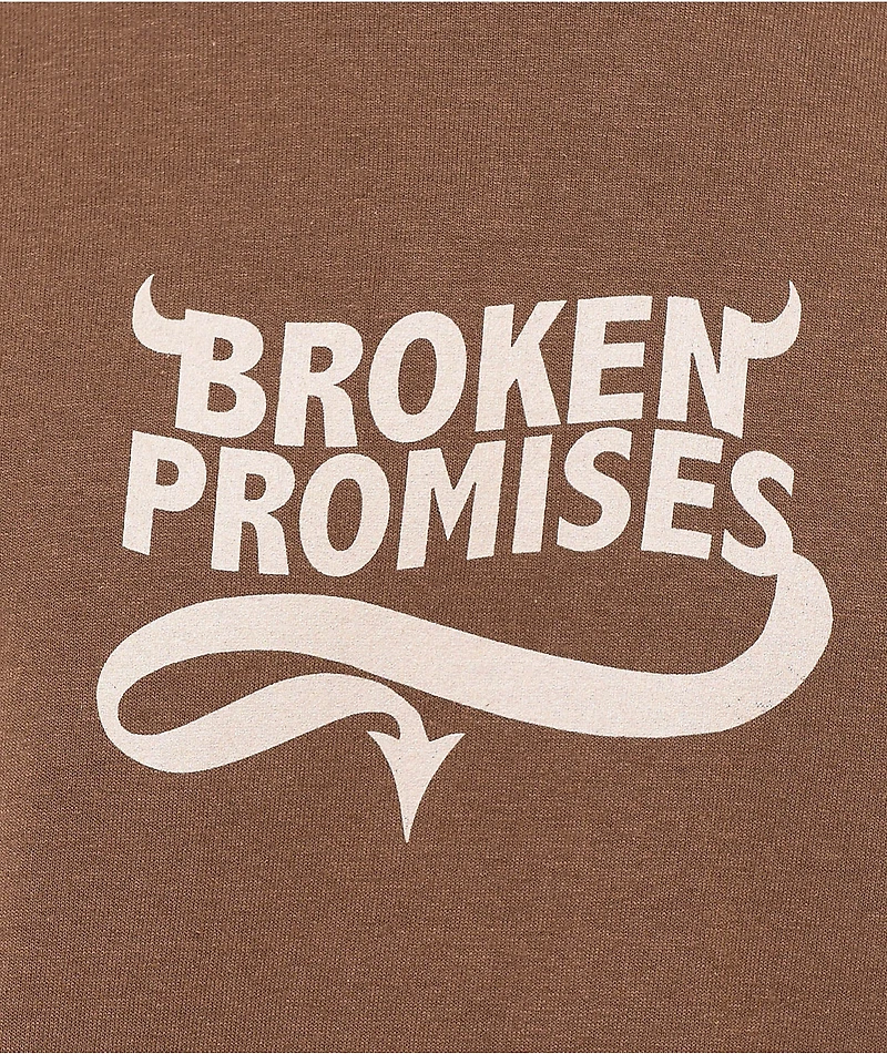 Broken Promises Hellbound Brown T-Shirt