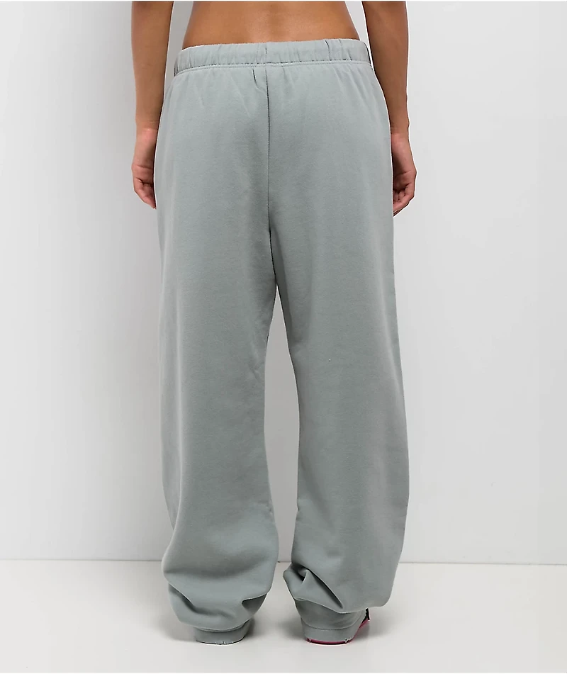 Broken Promises Hysteria Grey Rhinestone Sweatpants
