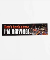 Broken Promises I'm Driving Bumper Sticker