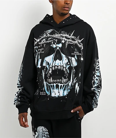 Broken Promises In The Moment Black Hoodie